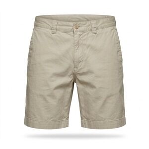 Polo Ralph Lauren Men's Chino Shorts Size 32 Khaki Pima Cotton 9" Inseam 32x9